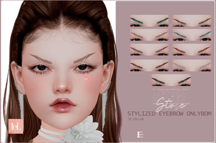 Mithril Store _ stylized eyebrow OnlyBOM