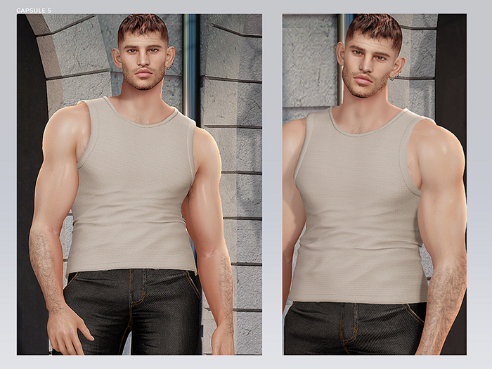 [VARSITY] Sheen TankTop ( Deluxe ) - Unpack