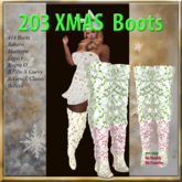 203 Xmas Boots