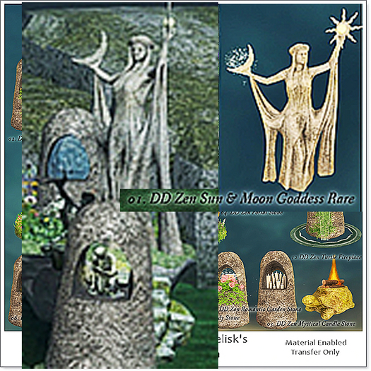 01.DD Zen Sun & Moon Goddess  Boxed RARE