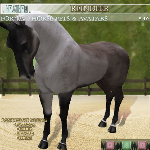 [. HEATHEN .] - Teegle HORSE coat - Reindeer -{REZ}