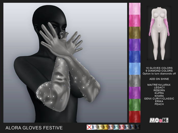 MOoH! Alora gloves festive (Add)