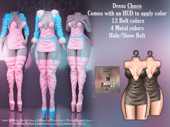 [[ Masoom ]] Euphoria Dress - Choco