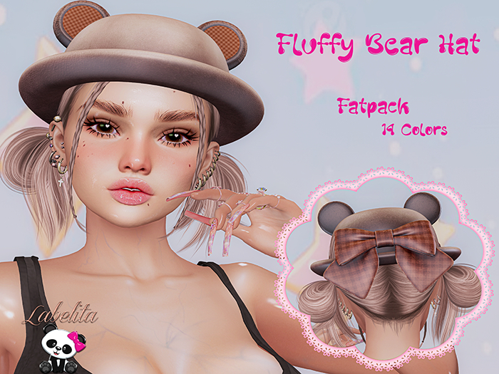[LABELITA] Fluffy Bear Hat Fatpack