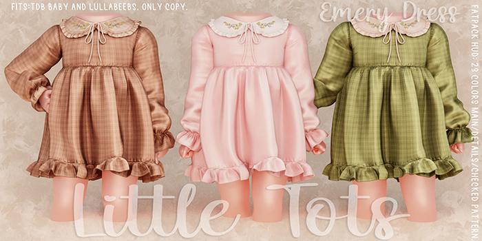 Little Tots. Emery Dress - FATPACK