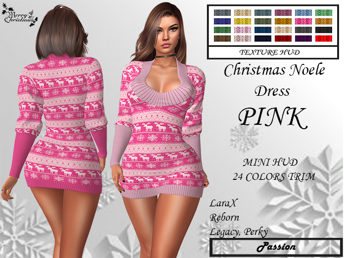 Passion-Christmas-Noele-Dress-Pink