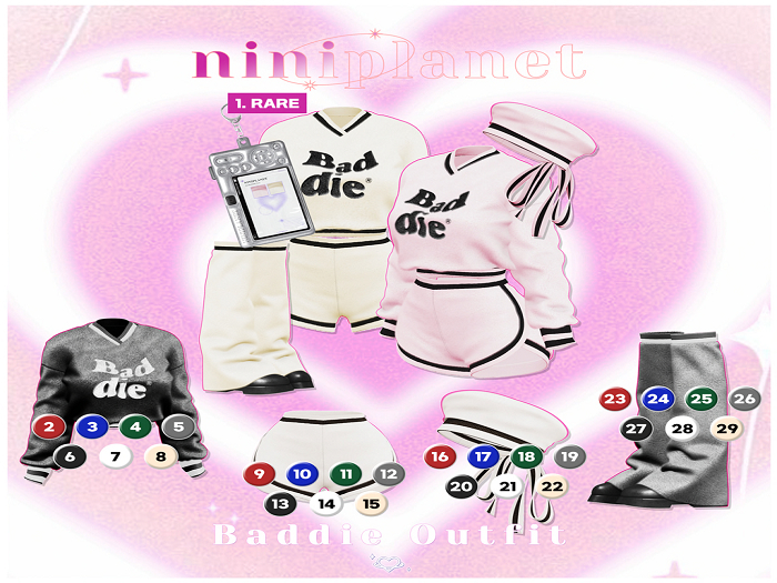 1. NINIPLANET. baddie - Gen.X RARE