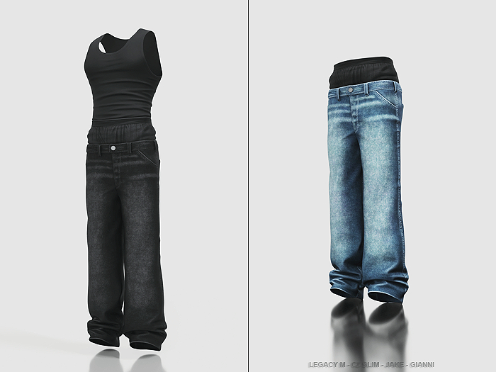 Poppin. Carson Pants (Denim)