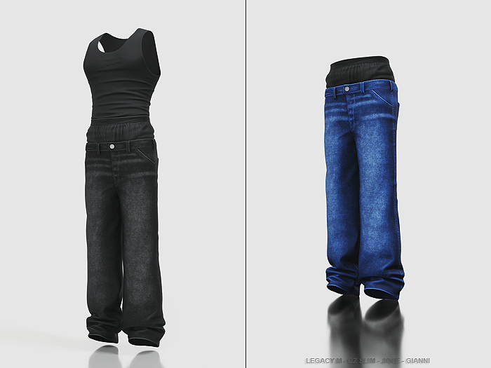 Poppin. Carson Pants (Blue)