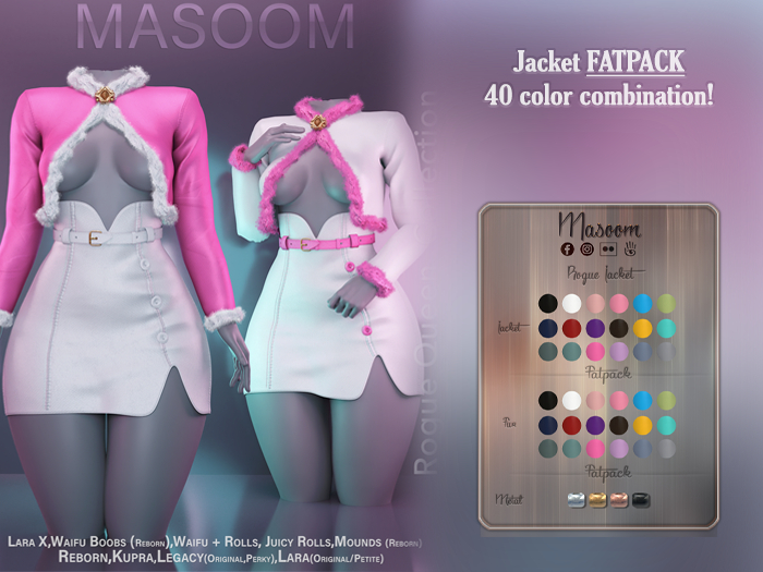 [[ Masoom ]] Rogue Queen Jacket - FATPACK