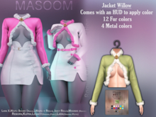 [[ Masoom ]] Rogue Queen Jacket - Willow
