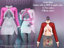 [[ Masoom ]] Rogue Queen Jacket - Red