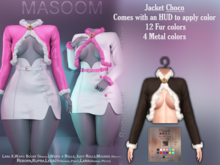 [[ Masoom ]] Rogue Queen Jacket - Choco