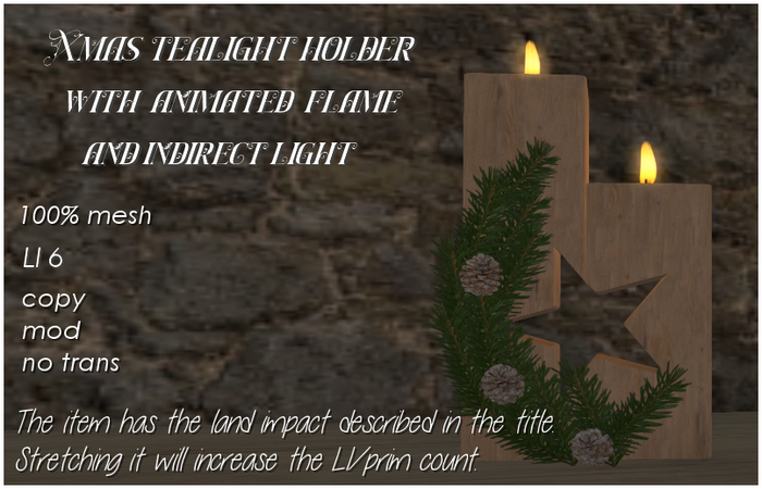 Xmas tealight holder