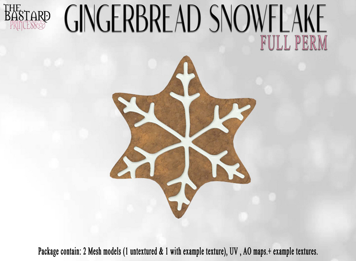 The Bastard Princess - Gingerbread Snowflake Full Perm