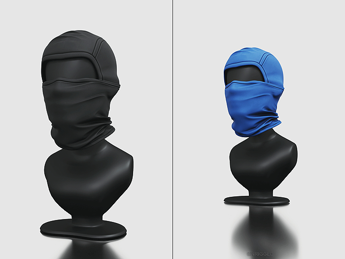 Poppin. Luki Balaclava (Blue)