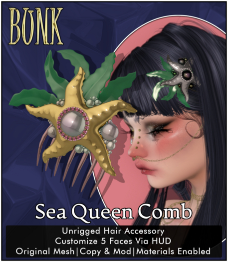 Bunk. Sea Queen Comb