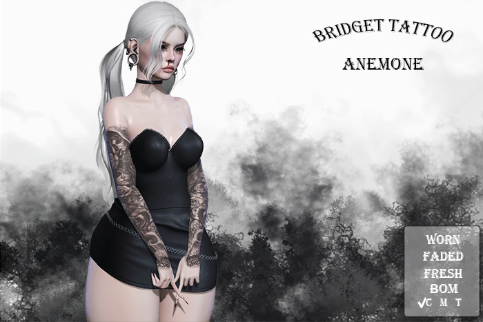 Anemone - Bridget Tattoo
