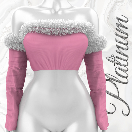 Pink Platinum Fur Top