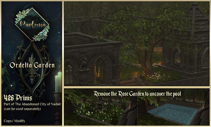 Ordelia Garden Footprint