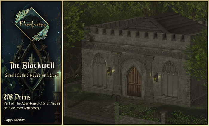 The Blackwell-Small Gothic House Footprint