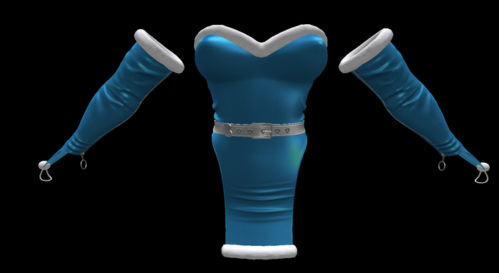 ! ! NB - Blue Winter Outfit