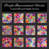 *Wallflowers* Bright Impressionist Florals