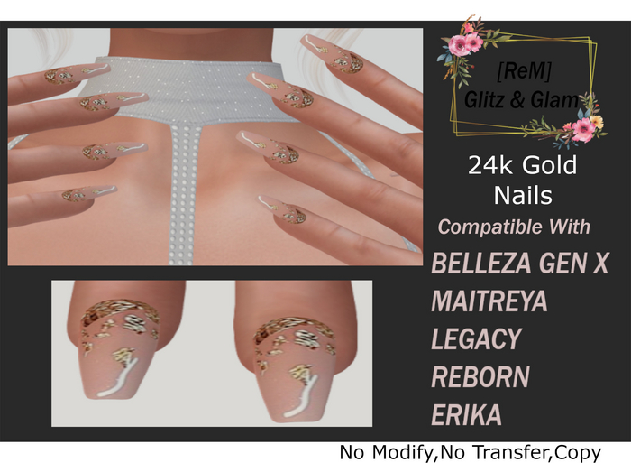[ReM]  24k   Nails