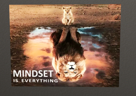 Mindset Is Everything - Canvas Wall Art