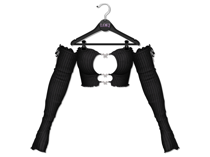 Loki - Marlena Top & Sleeves - Black