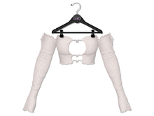 Loki - Marlena Top & Sleeves - White
