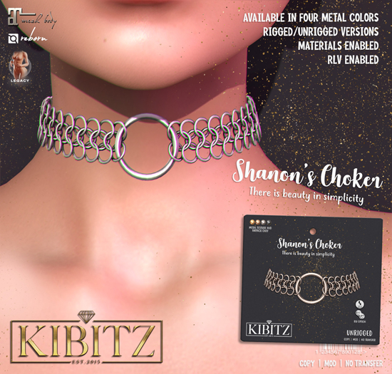 Kibitz - Shanon's choker - copper
