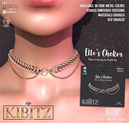 Kibitz - Elle's choker - copper