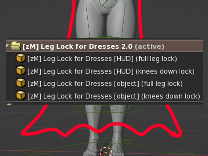 [zM] Leg Lock for Dresses (2.0 HUD update)