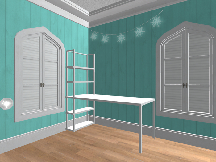 Basic Desk with Bookshelf