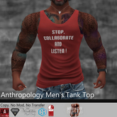 Stop, Collaberate and Listen Men's Tank Top (MBT)