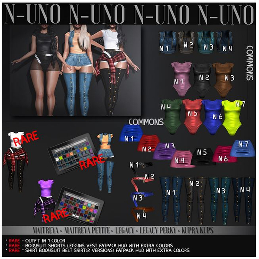 N-Uno - Regina RARE 2 // Legacy RARE