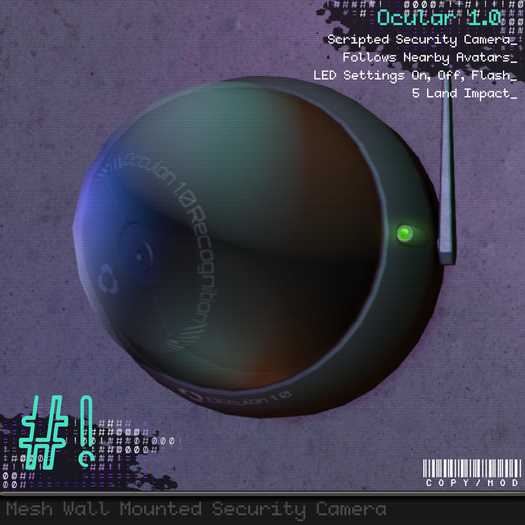 #hashbang! - Ocular 1.0 Camera - Corpo Black