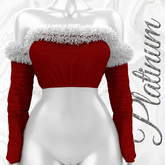 Red GenX Curvy Fur Top