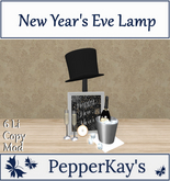 [PK] Happy New Year Lamp (BOXED)