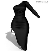 Black Long Dress GenX Curvy