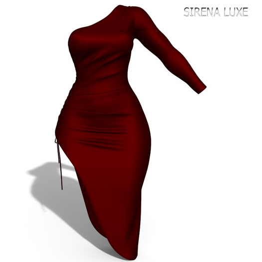 Red Long Dress Kupra