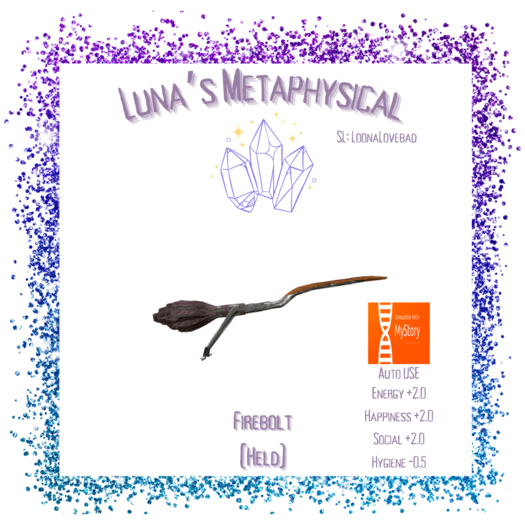 FireBolt MystoryRP (WEAR) Stat gain