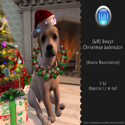 [LD] Sweet Christmas Labrador [5LI] - ADD ME