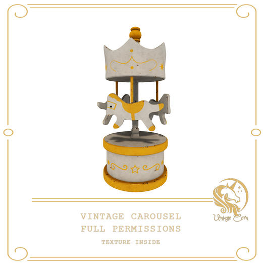 Full Perm Vintage Carousel