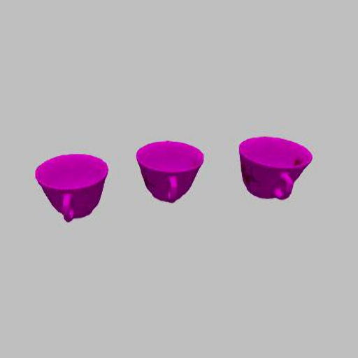 teacup - purple