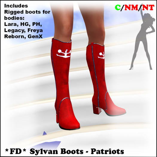 *FD* Sylvan Boots [Boxed] Patriots