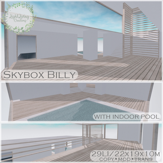 ~LLc~ Skybox Billy 29LI with pool