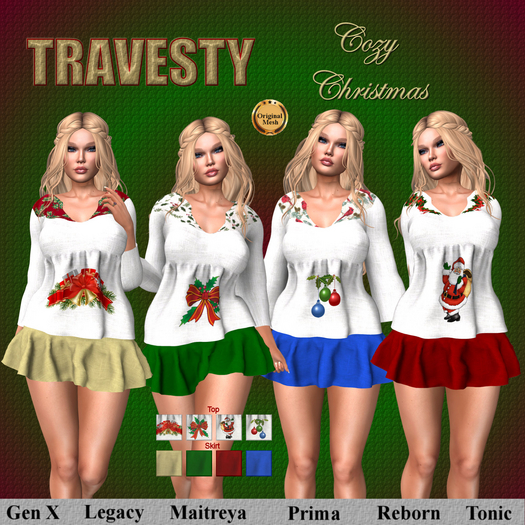 Second Life Marketplace - Travesty Cozy Christmas