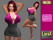 C.CHANTAL Summer Cocktail Outfit #1 PINK [ Maitreya LaraX / Lara X ]